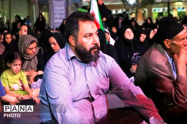 عزاداری شب هفتم محرم در امامزاه عمادالدین رباط‌کریم