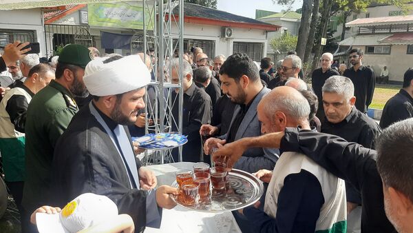 افتتاح چایخانه حضرت رضا(ع) در شهرستان تالش
