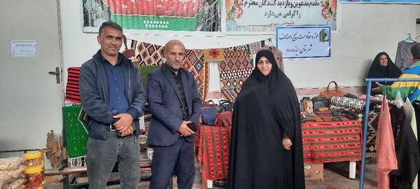 نمایشگاه صنایع دستی و مشاغل خانگی در میاندورود 