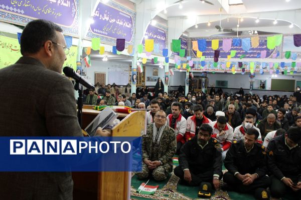 مراسم محوری ۹دی روز بصیرت شهرستان سملقان
