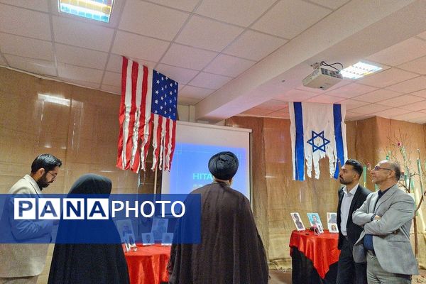 برگزاری و افتتاحیه نمایشگاه ریشه های مقاومت در مدرسه منتصرین شاهد ورامین