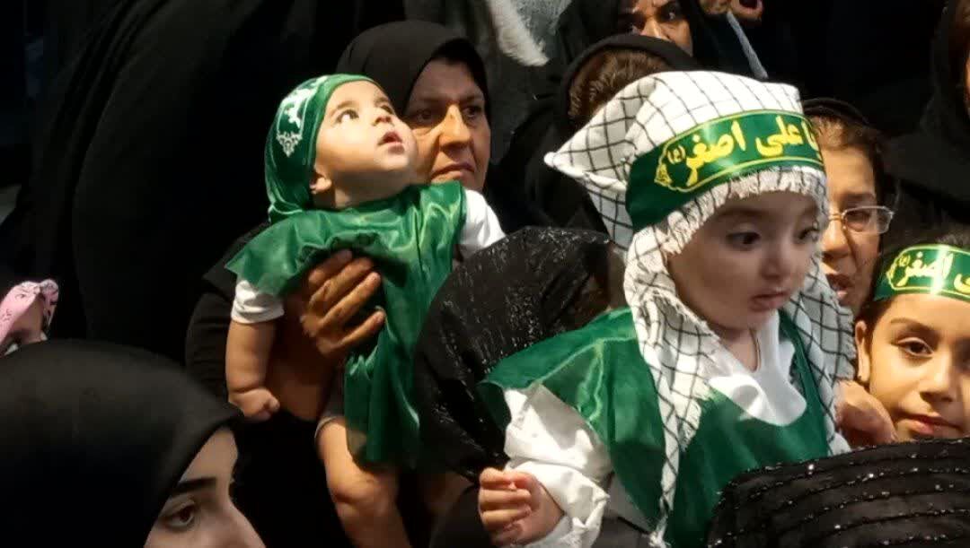 همایش بزرگ شیرخوارگان حسینی در آمل