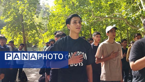 اولین صبحگاه پایه دهمی دبیرستان شاهد ابوذر غفاری نیشابور 