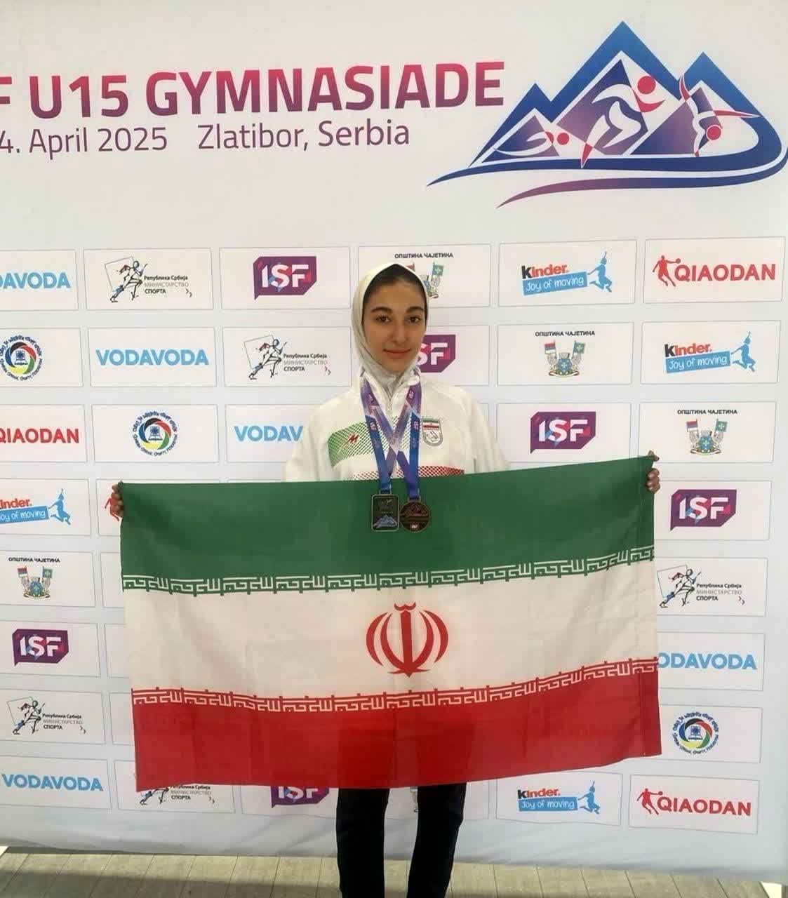 کسب مدال برنز و نشان بازی جوانمردانه توسط کیمیا هدایتی