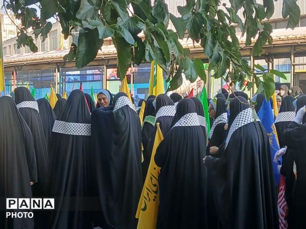 روایت تصویری از رزمایش ۳۱۳ هزار نفری «نوجوانان جان‌فدای ایران»