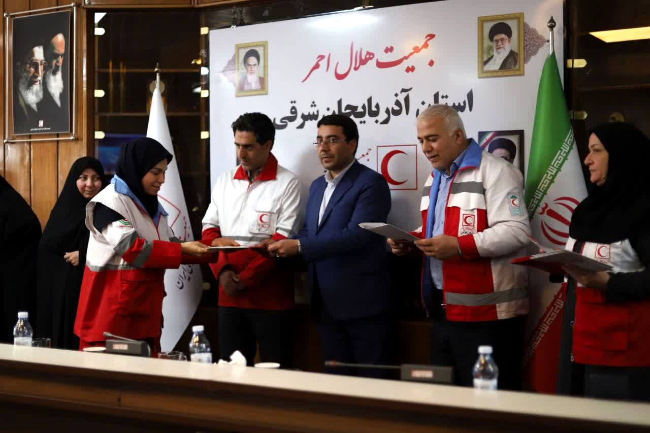 هلال احمر میزبان استعدادهای درخشان در اختتامیه «راسخ»