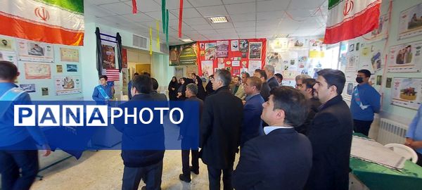 بازدید مدیران آموزش و پرورش محولات از دبیرستان مرحوم اسماعیلی 