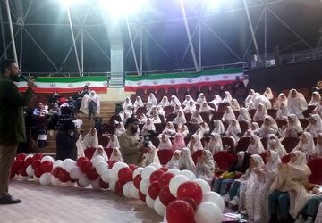 جشن تکلیف دانش آموزان پایه سوم دبستان لطیفه 