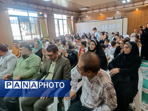 اختتامیه پایگاه تابستانی در مدارس شهرستان اسلامشهر