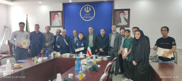 دورهمی صمیمی خبرنگاران با فرماندار شهرستان جعفرآباد قم