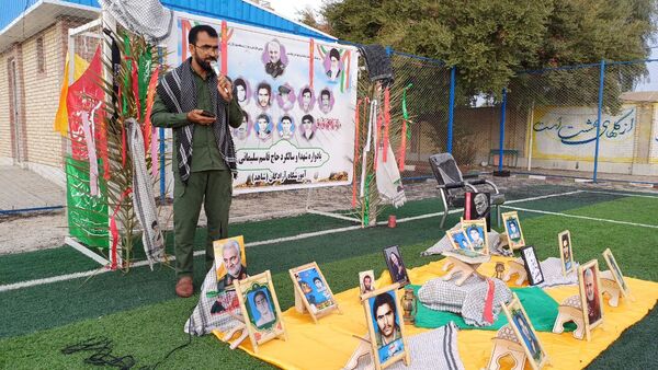 پنجمین سالگرد شهادت حاج قاسم سلیمانی و شهدای فرهنگی و دانش‌آموز  قلعه گنج 
