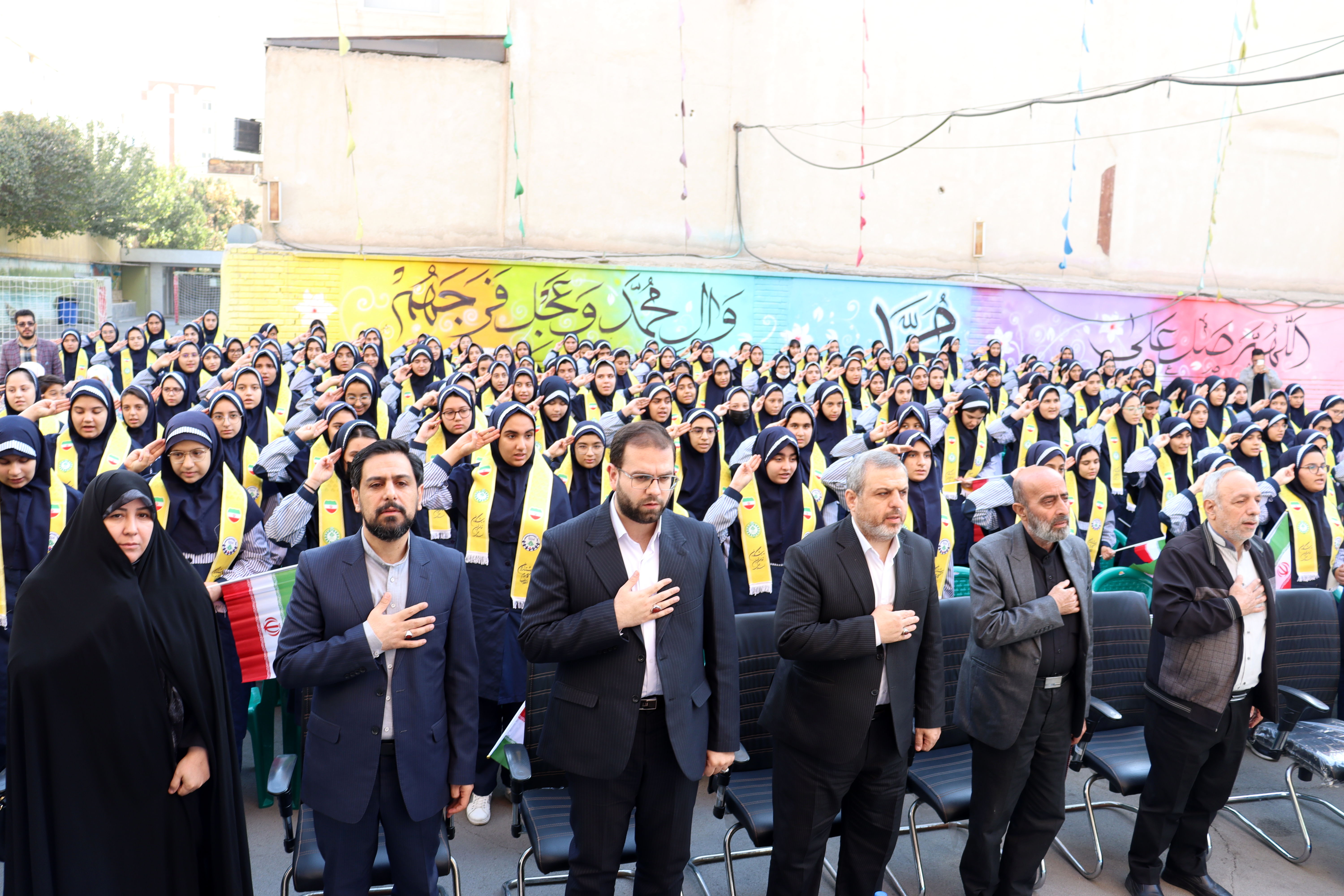 همایش شهدای وطن یار در مدرسه شهید طهماسبی منطقه 14