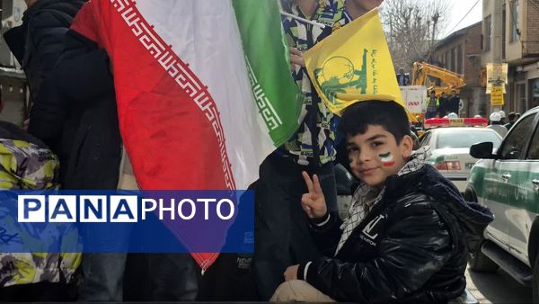 حضور پرشور مردم سپیدان در راهپیمایی ۲۲ بهمن