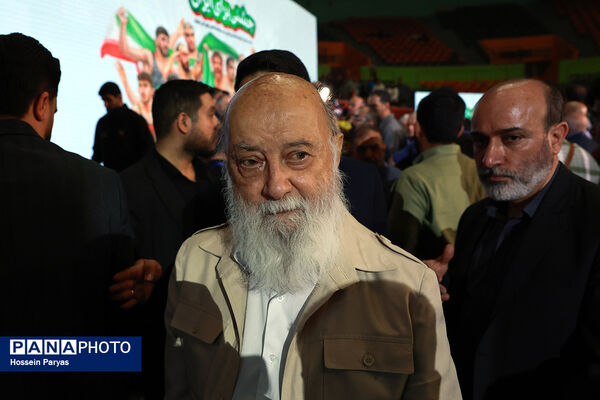 جشن قهرمانی تیم‌های ملی کشتی آزاد و فرنگی ایران