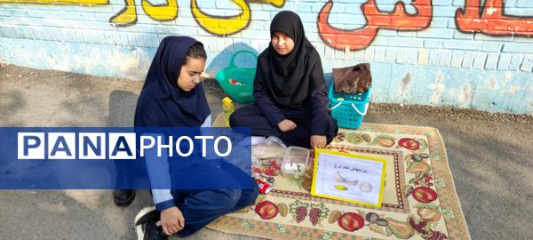 صبحانه سلامت و روز جهانی تخم مرغ در مدرسه شهید خاقانی شهرستان شیروان