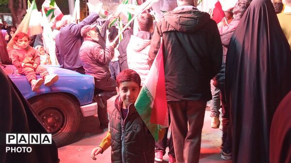 شبی دیگر از حماسه خیابان در بروجرد 