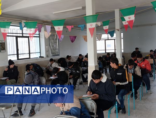 برگزاری امتحانات نوبت اول در آموزشگاه شیخ فضل‌الله نوری 