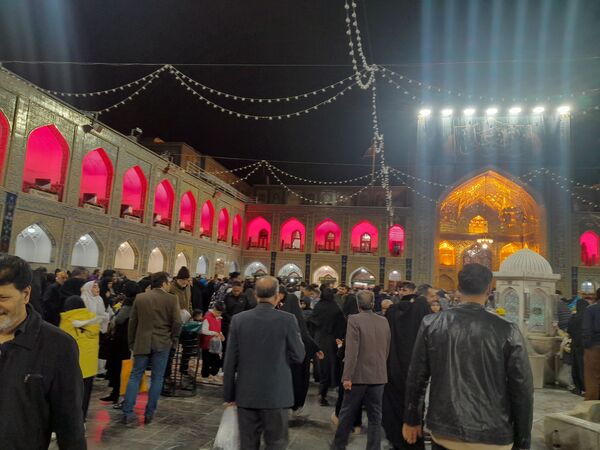 مراسم احیا در شب ۲۳ ماه رمضان در حرم مطهر رضوی 