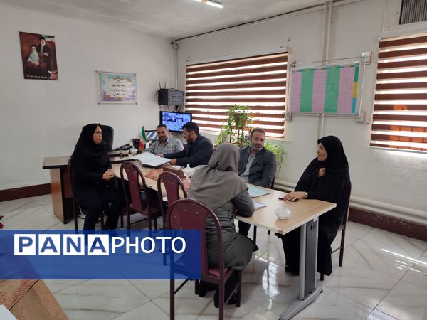 نوسازی و انجام اقدامات پروژه مهر در استقبال از بازگشایی مدارس در مدرسه عطیه شهرستان ملارد