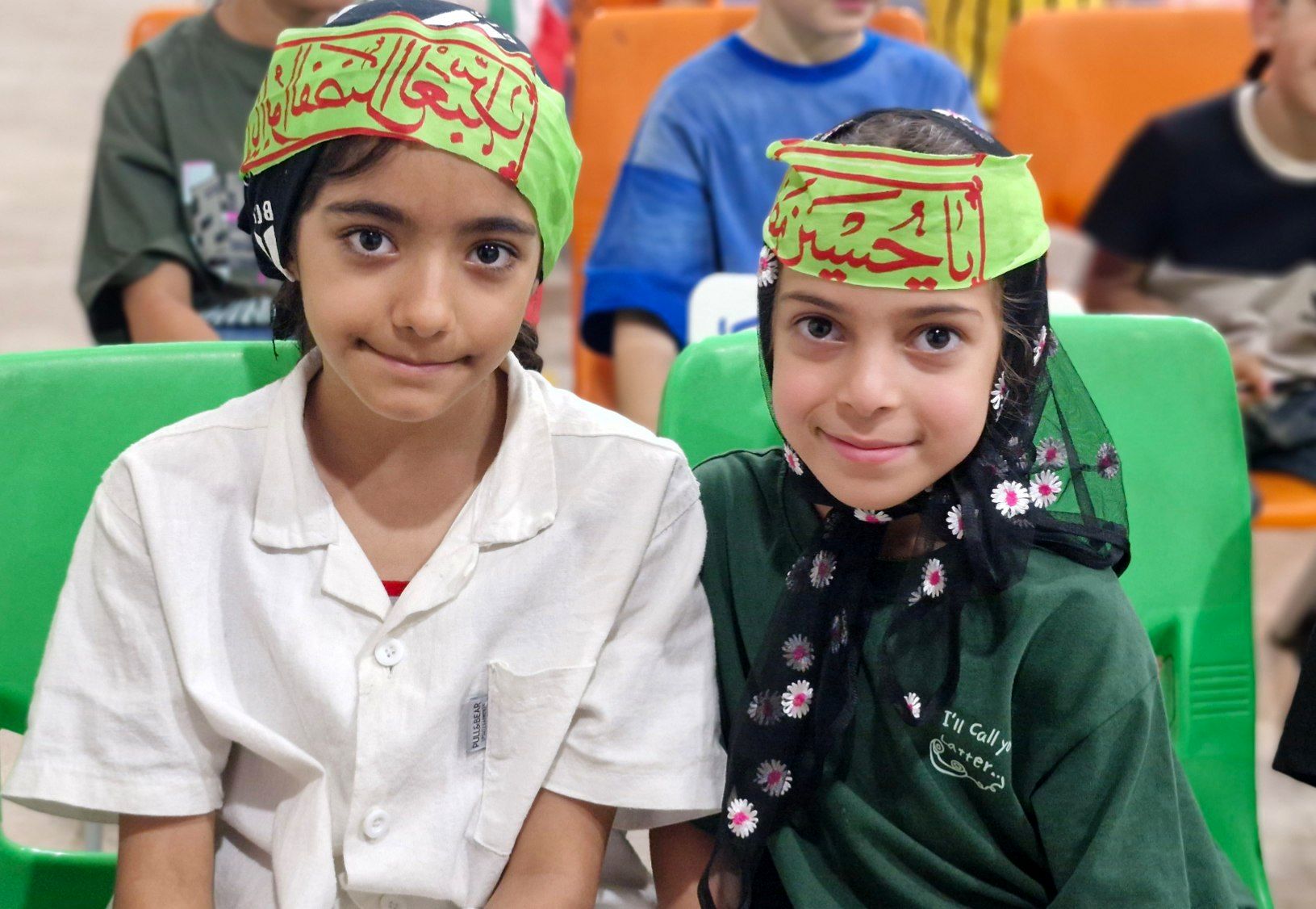 گردهمایی کودکان عاشورایی در گلوگاه 