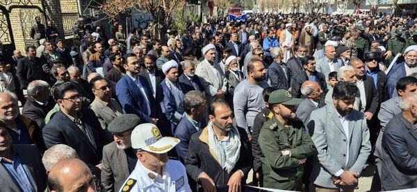 راهپیمایی روز قدس در شهرستان رشتخوار