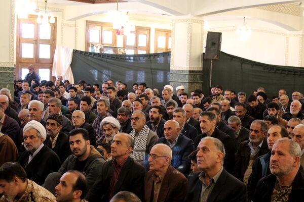 نماز جمعه باشکوه بندپی شرقی