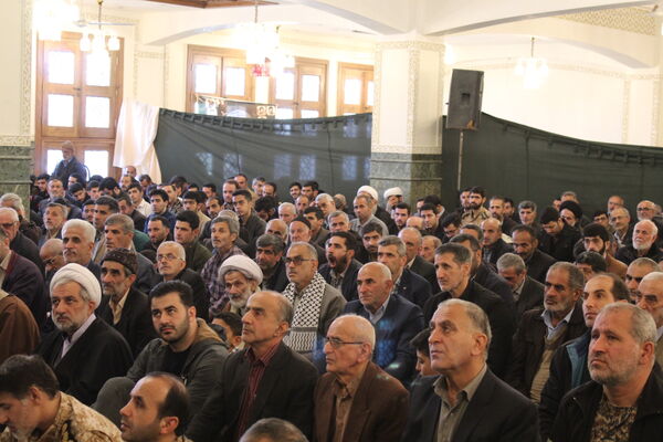 نماز جمعه باشکوه بندپی شرقی