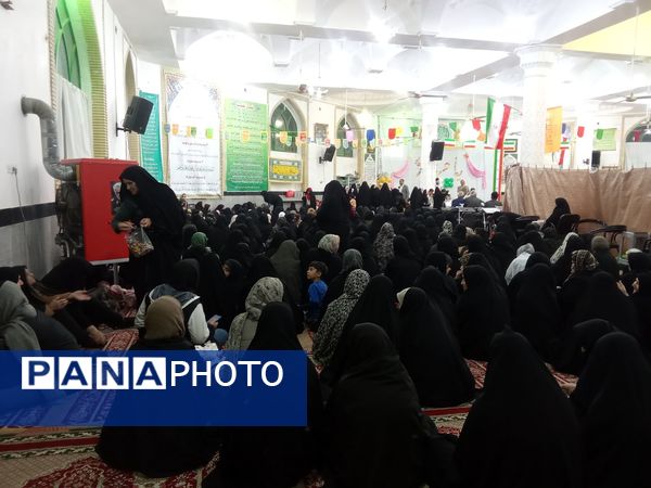 جشن نیمه شعبان در مسجد جامع شهر کندر