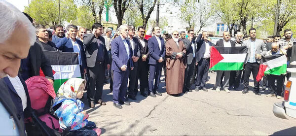 جلوه های از راهپیمایی روز قدس در کهک، جعفریه و روستای صرم قم