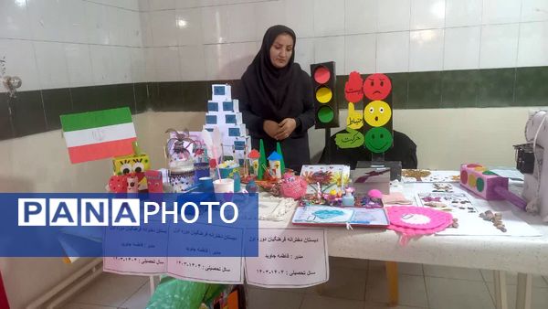 برپایی نمایشگاه به‌مناسبت هفته پژوهش در مدرسه کمایی‌مقدم یاسوج