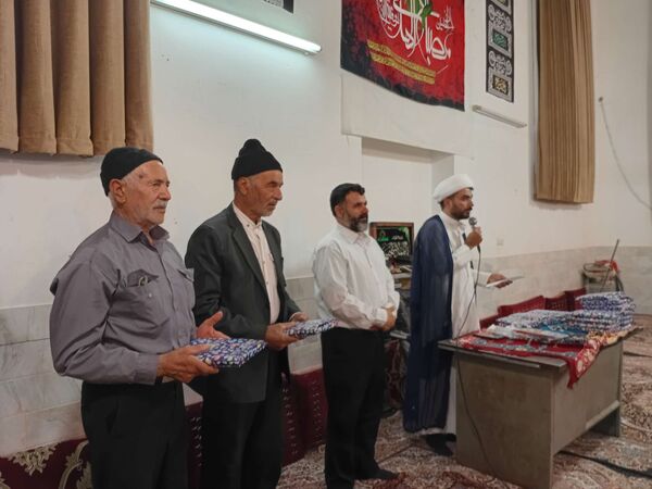 تقدیر از دانش‌آموزان فعال روستای نقاب