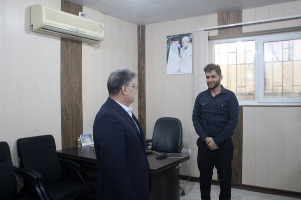 بازدید سرزده نوروزی مدیرکل آموزش و پرورش استان بوشهر از دوایر مختلف اداره‌کل