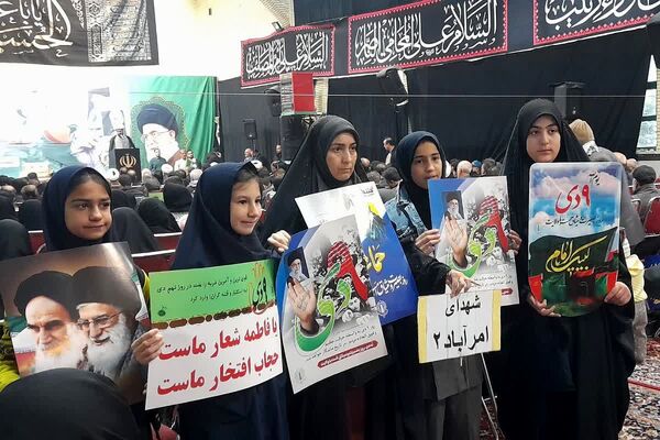 حماسه ۹ دی زنده است؛ ورامینی‌ها بار دیگر با ولایت، پیمان بستند