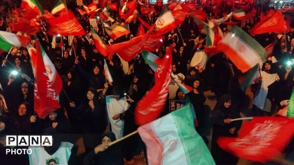 حضور حماسی نورآبادی‌ها در دویست و چهارمین موج بیعت