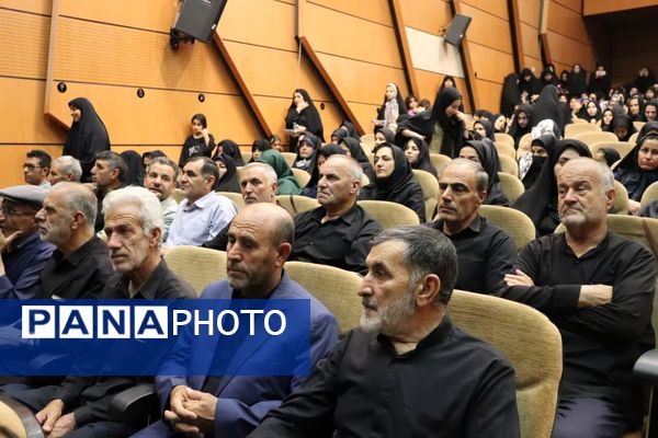 مراسم چهلم شهدای اقتدار در کوهدشت با حضور فرمانده سپاه حضرت ابوالفضل لرستان