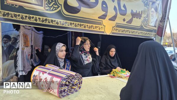 موکب کوله‌پشتی‌های کودکان