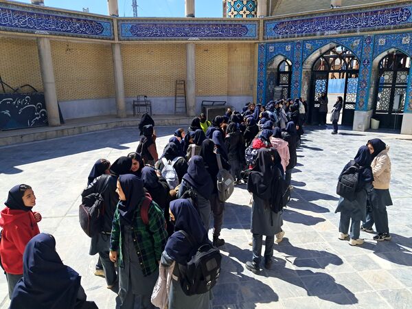 برپایی مراسم جز خوانی در مسجد امام علی (ع)