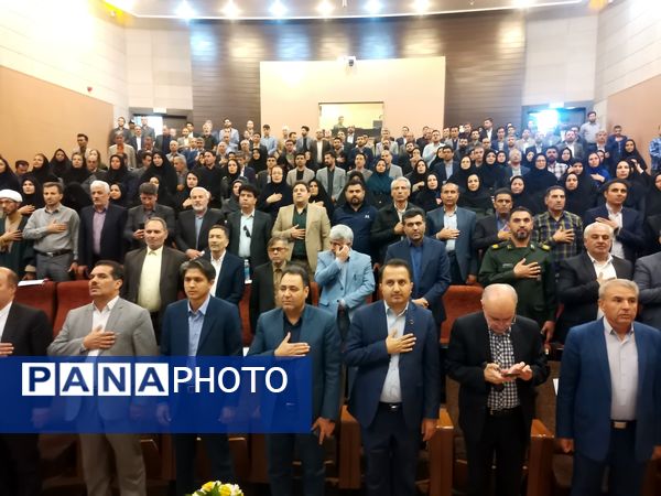 آیین تکریم و معارفه سرپرست آموزش و پرورش شهرستان بجنورد 