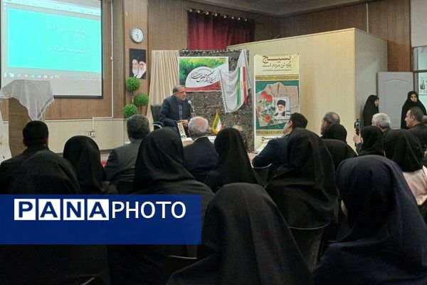 گرامیداشت هفته بسیج در دبیرستان قلم چی ناحیه دو شهرری 