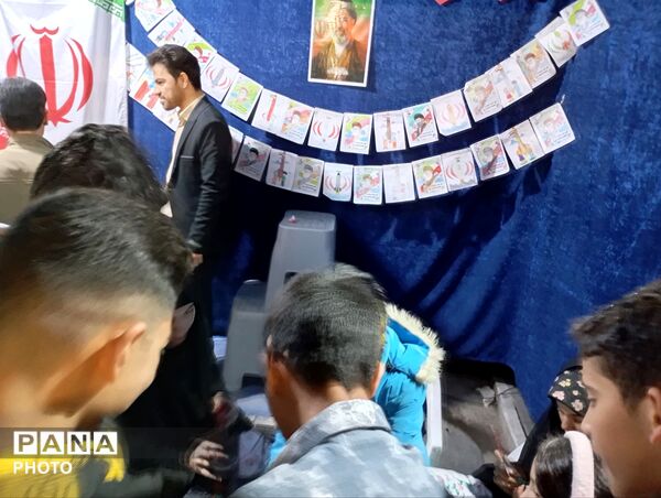 گذری بر مواکب برپا شده در حسینیه امام خمینی (ره)نیشابور 