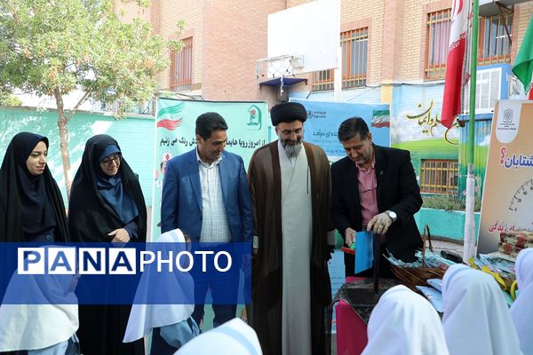 هفته‌ای به رنگ سلامت در آموزشگاه شاهد فرهنگ