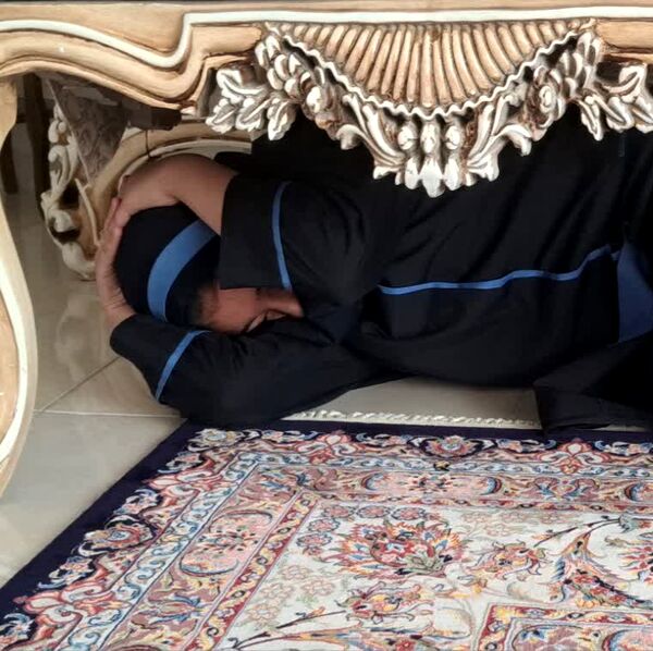 به صدا درآمدن آژیر مانور زلزله در کلاس‌های مجازی دبیرستان شهید همت