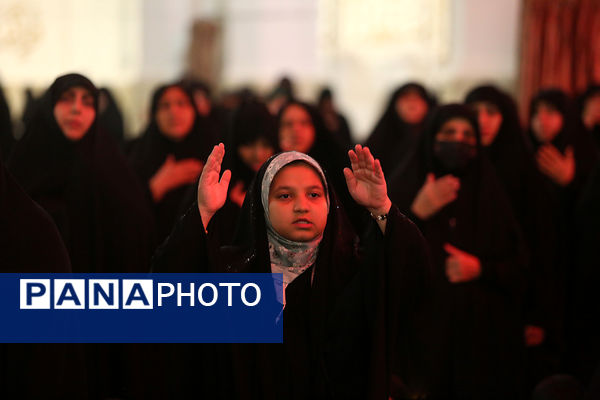 مراسم عزاداری سالروز شهادت امام حسن عسگری(ع) در قم