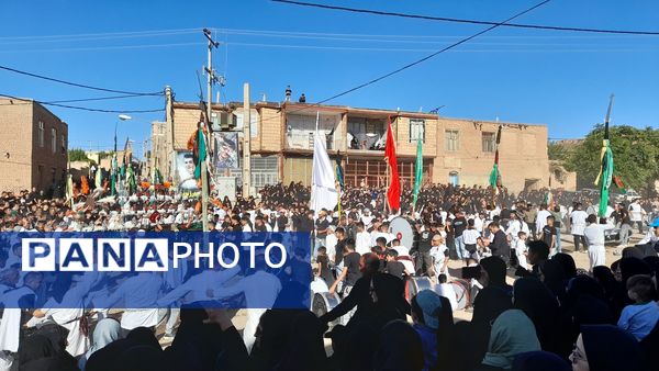 عزاداری عاشورا در روستای برزنون