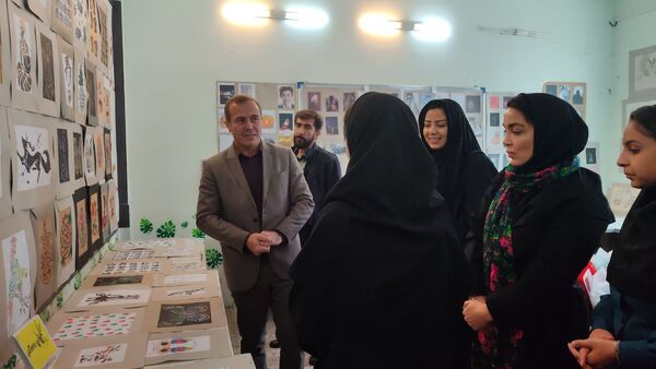 نمایشگاه ماها در هنرستان بصیرت آشخانه
