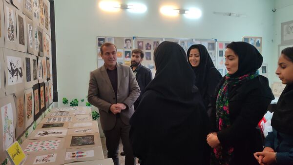 نمایشگاه ماها در هنرستان بصیرت آشخانه