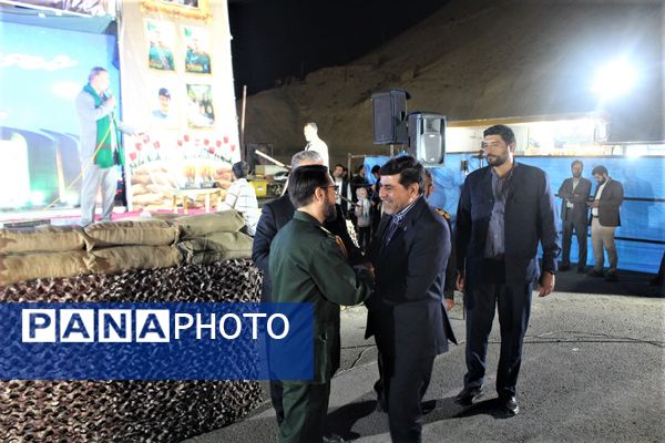مراسم «شب‌های پرستاره اقتدار» در کوه خضر نبی قم