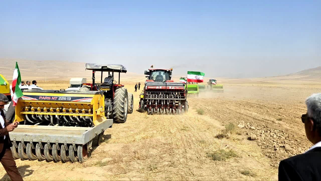 آیین آغاز سال زراعی در شهرستان فاروج
