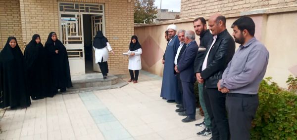 تقدیر امام جمعه سملقان از پرستاران شهر قاضی و شهر آوا 