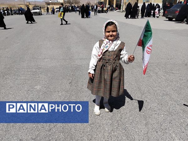 شهر وردنجان یک‌صدا به حمایت از فلسطین برخاست